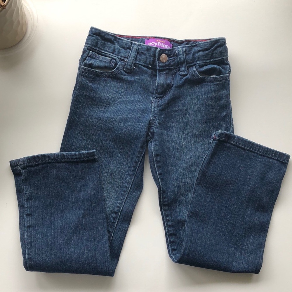 Old Navy Girls Boyfriend Slim Cut Jeans